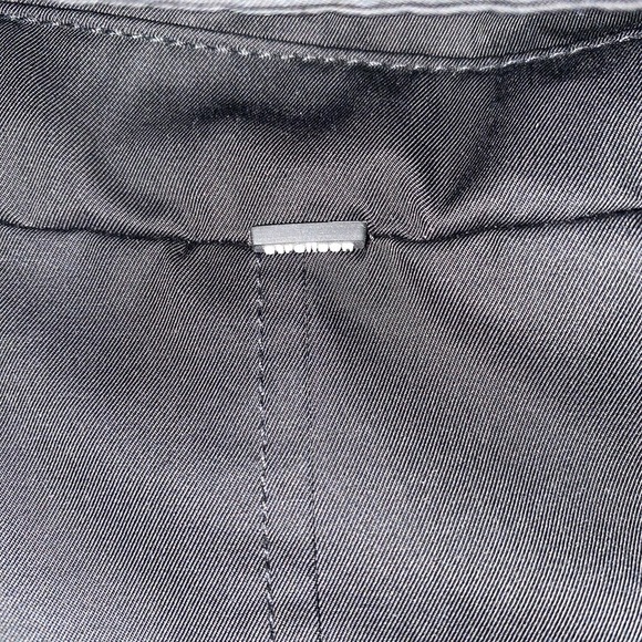 Strellson Men's Jacket Wooster Size‎ 50 Black Hidden Buttons Pockets Rain - Picture 10 of 16